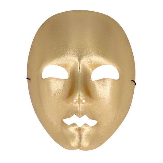 Masque Intégral Or Brillant - Déguisement Soirée et Carnaval