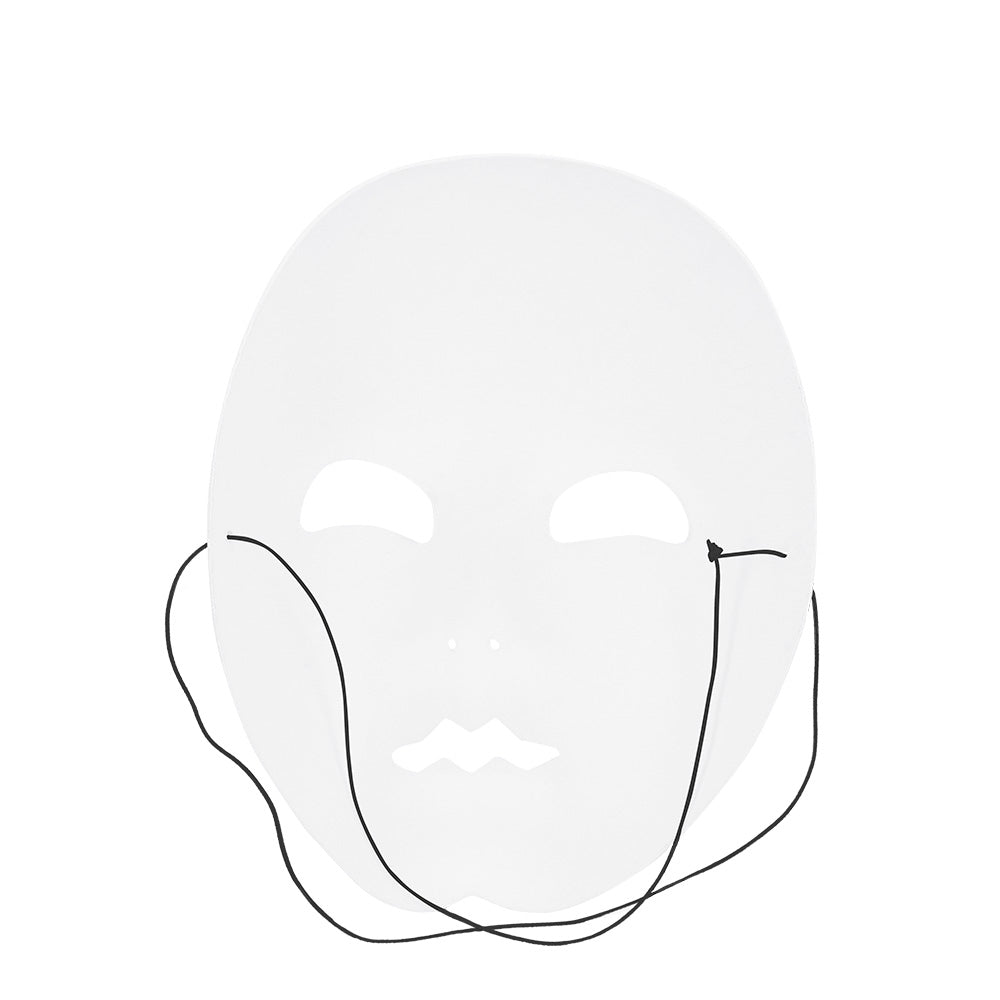 Masque Argenté Brillant avec Élastique - Déguisement