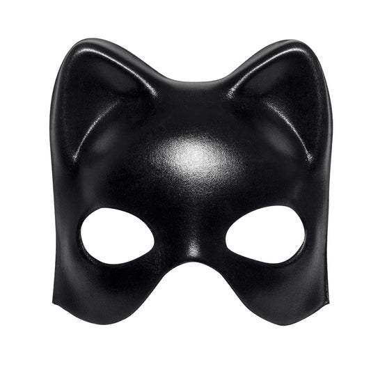 Masque Chat Noir Brillant - Déguisement Félin Adulte