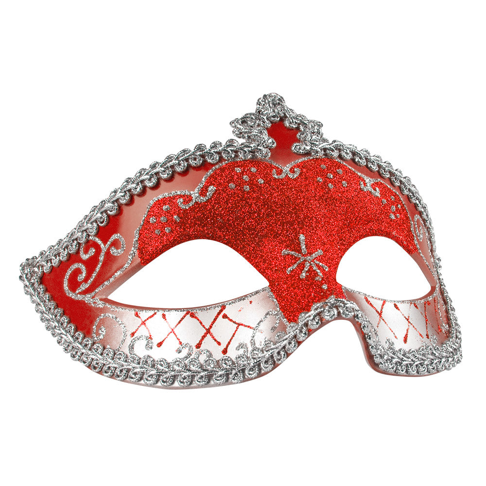 Masque Vénitien Paillettes - Loup de Bal Masqué Élégant