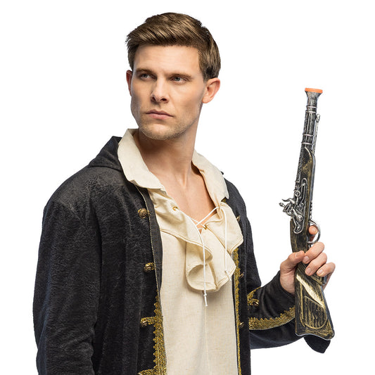 Pistolet à Poudre Pirate 50cm - Accessoire Déguisement avec Son