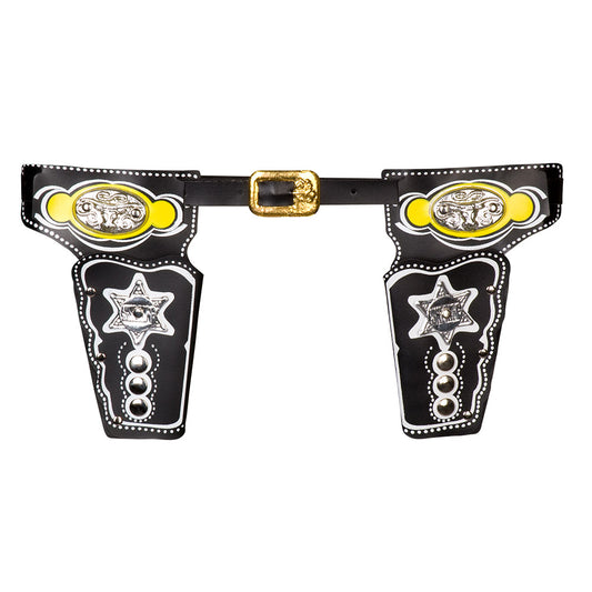 Ceinture et Holster Cowboy Wild West avec Pistolet Enfant