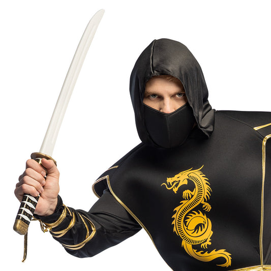 Déguisement Ninja Asiatique - Costume Guerrier Samouraï avec Épée