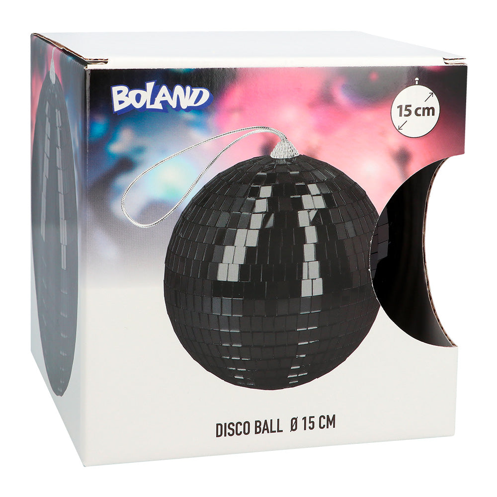 Boule Disco 15 cm - Décoration Soirée Rétro & Party
