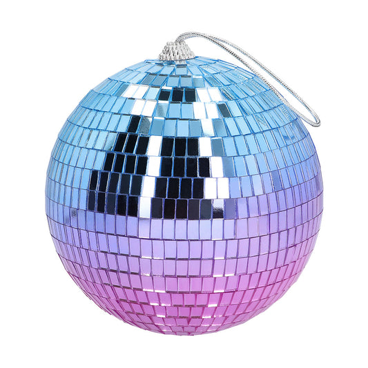 Boule Disco Miroir Paillettes - 4 Coloris - Décoration Fête