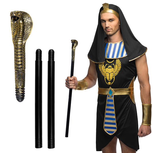Déguisement Pharaon Égypte - Costume Complet avec Accessoires
