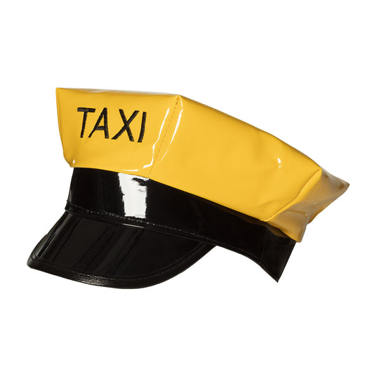Chapeau Taxi Jaune et Noir - Déguisement Chauffeur de Taxi