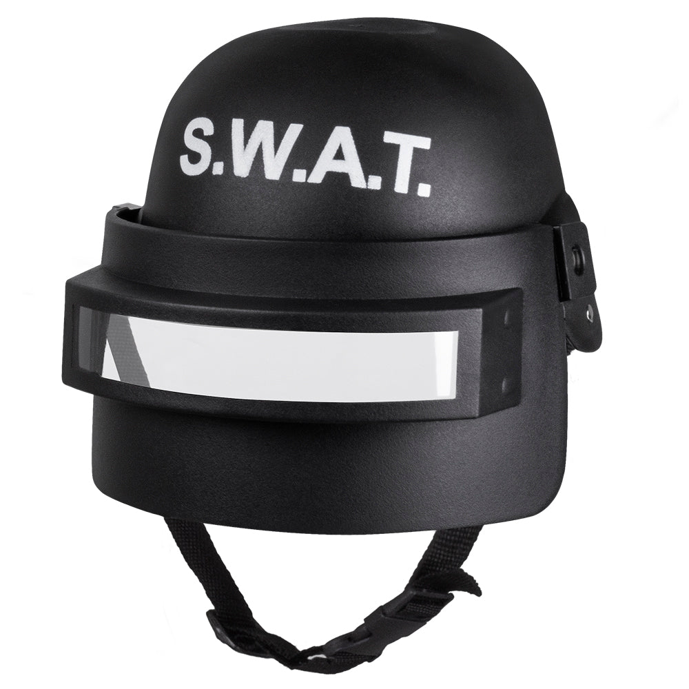 Casque S.W.A.T. Noir Enfant - Déguisement Police
