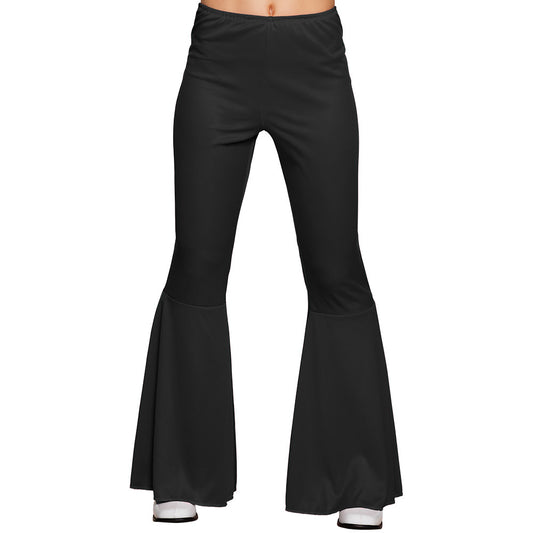 Pantalon Patte d'Éléphant Noir Années 70 - Déguisement Disco