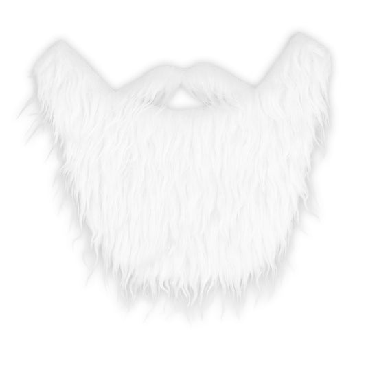 Barbe Blanche Longue Homme - Fausse Barbe Déguisement Père Noël