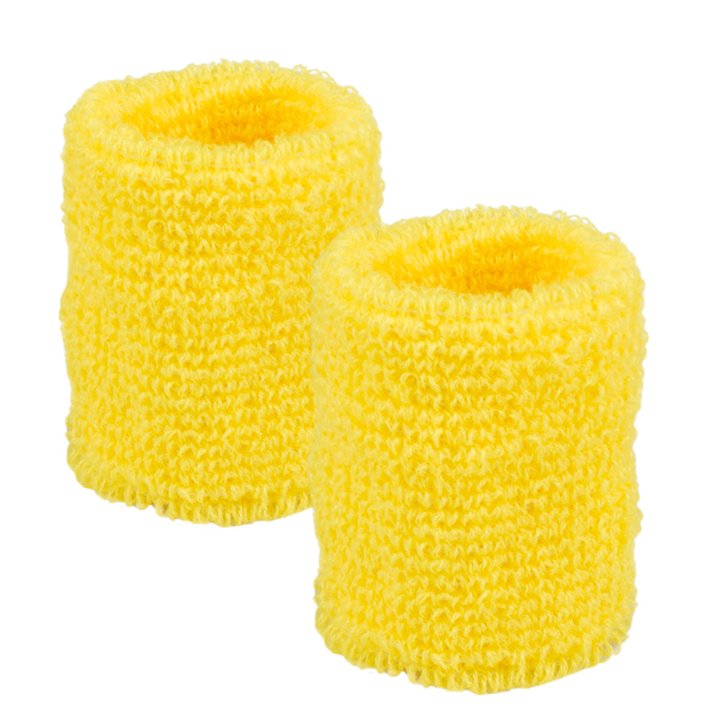 Bandeau & Bracelets Jaunes Fluo | Accessoires Années 80