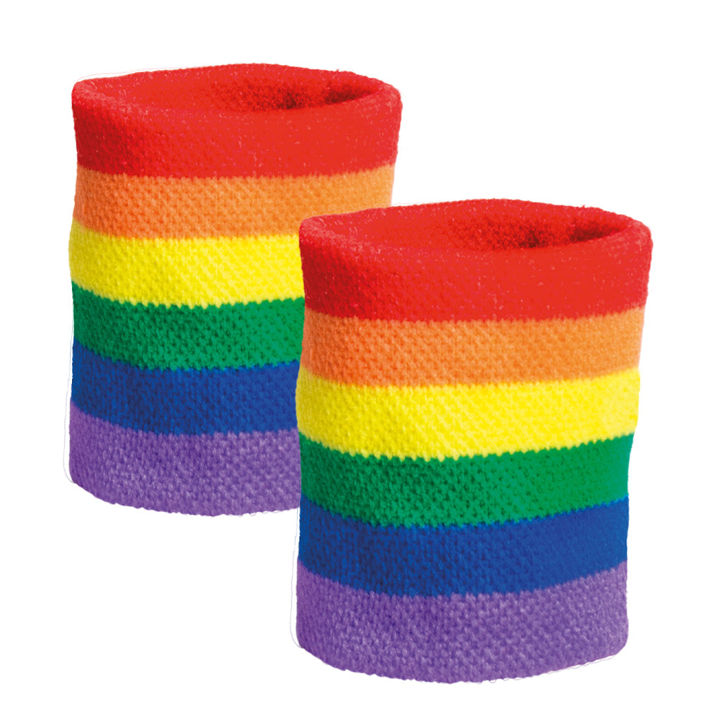 Bandeau et Bracelets Arc-en-Ciel LGBT Pride - Accessoire Fête