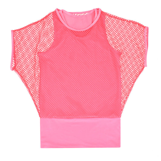Top Résille Fluo UV Blacklight Adulte - Soirée Disco & Rave