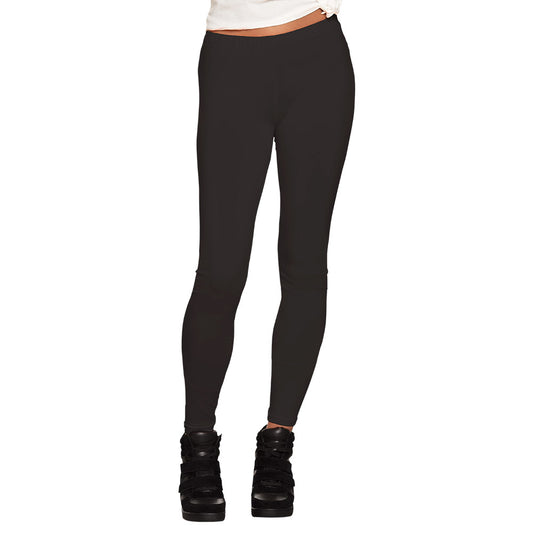 Legging Stretch Noir Femme - Déguisement Soirée