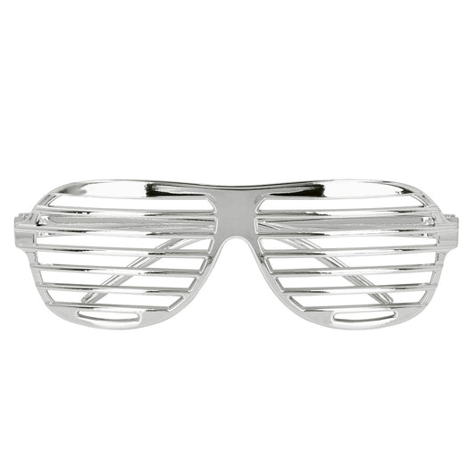 Lunettes Grille Effet Disco - Accessoire Fête Années 80