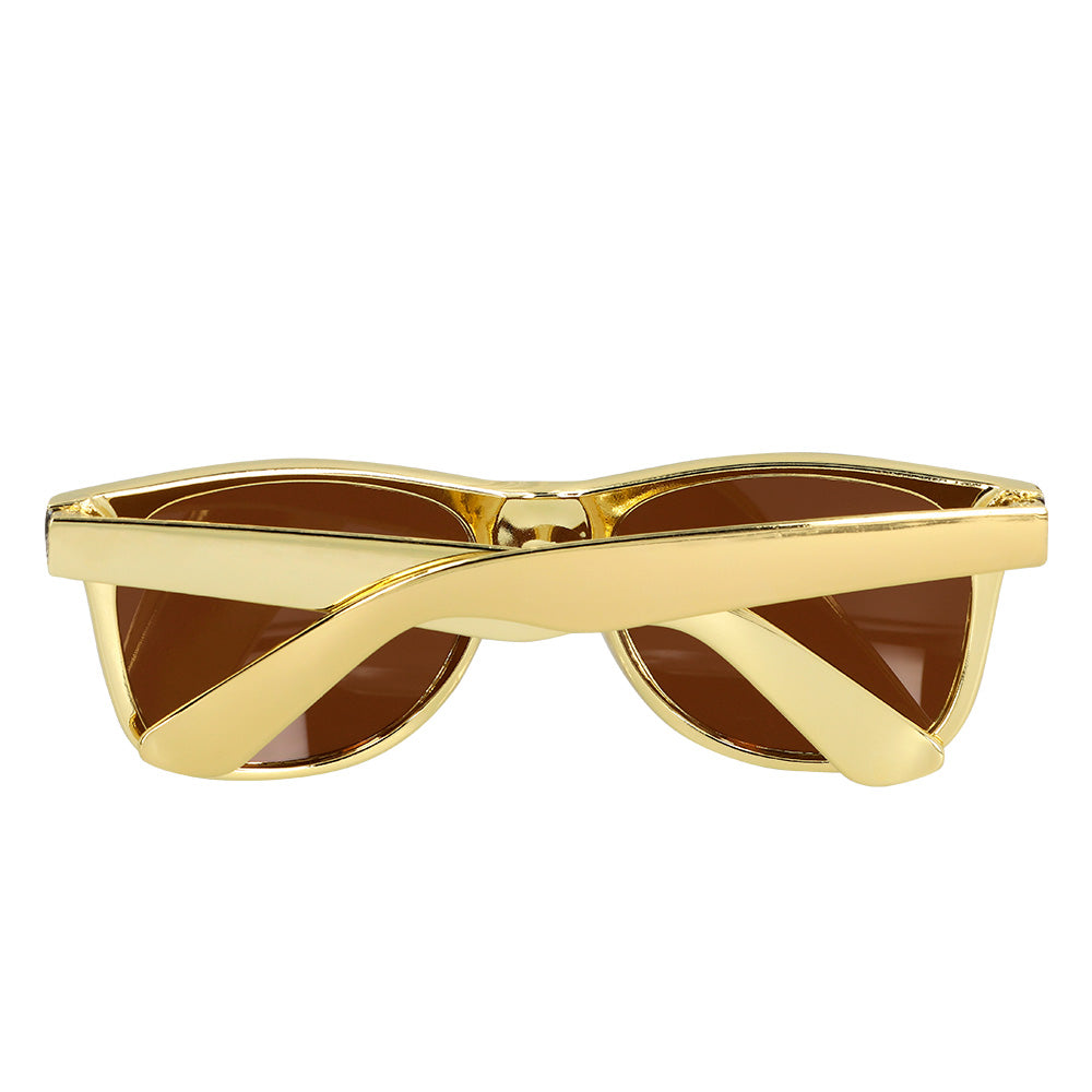 Lunettes de Soleil Vintage Monture Dorée - Style Rétro