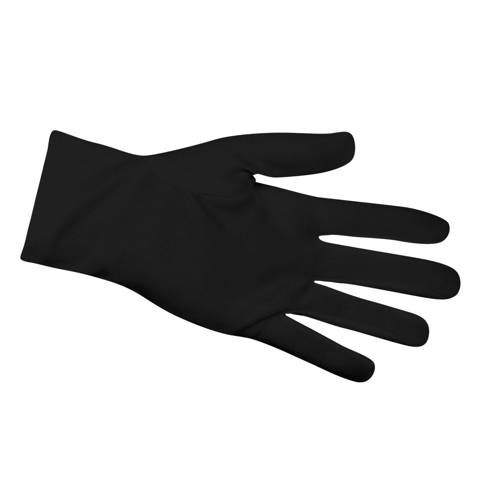 Gants noirs élégants pour déguisement et soirée costumée