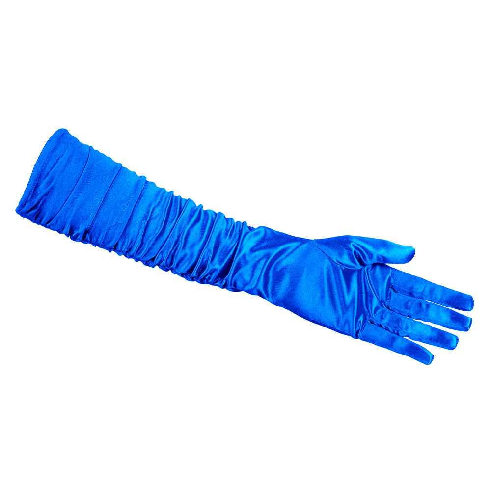 Gants Longs Froissés Glamour - 6 Coloris | Accessoire Déguisement