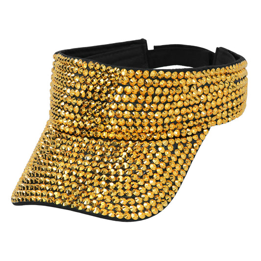Casquette Sequins Or Paillettes - Accessoire Disco Party Chic
