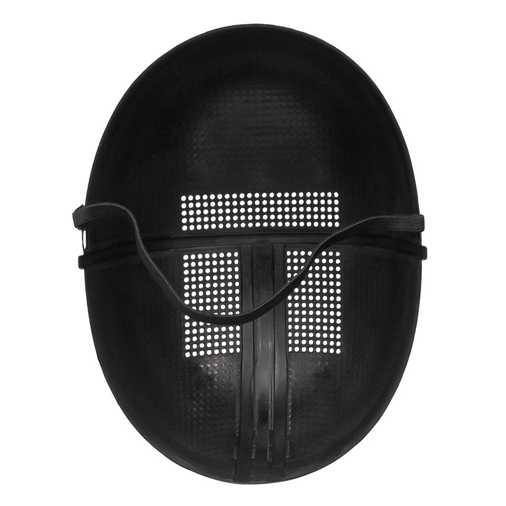 Masque de Soudeur Noir Perforé - Déguisement Halloween Adulte