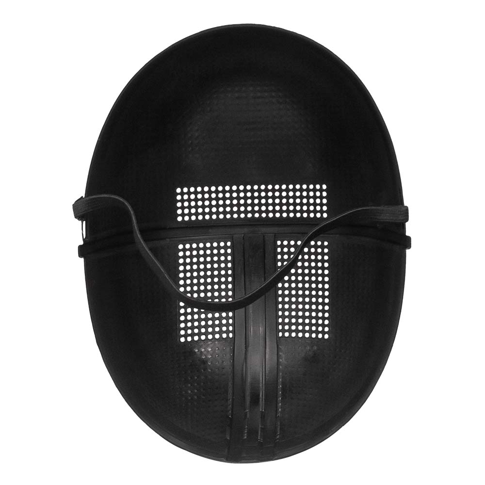 Masque Intégral Triangle Blanc - Déguisement Mystérieux Adulte