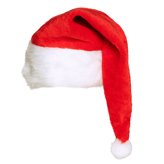 Bonnet Père Noël Luxe - Chapeau Santa Classique Adulte Noël