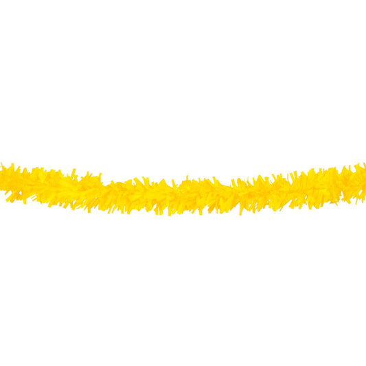 Guirlande Frange Jaune Fluo - Décoration Anniversaire & Fête