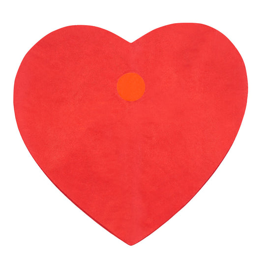 Guirlande de Cœurs Rouges 4m - Décoration Saint-Valentin