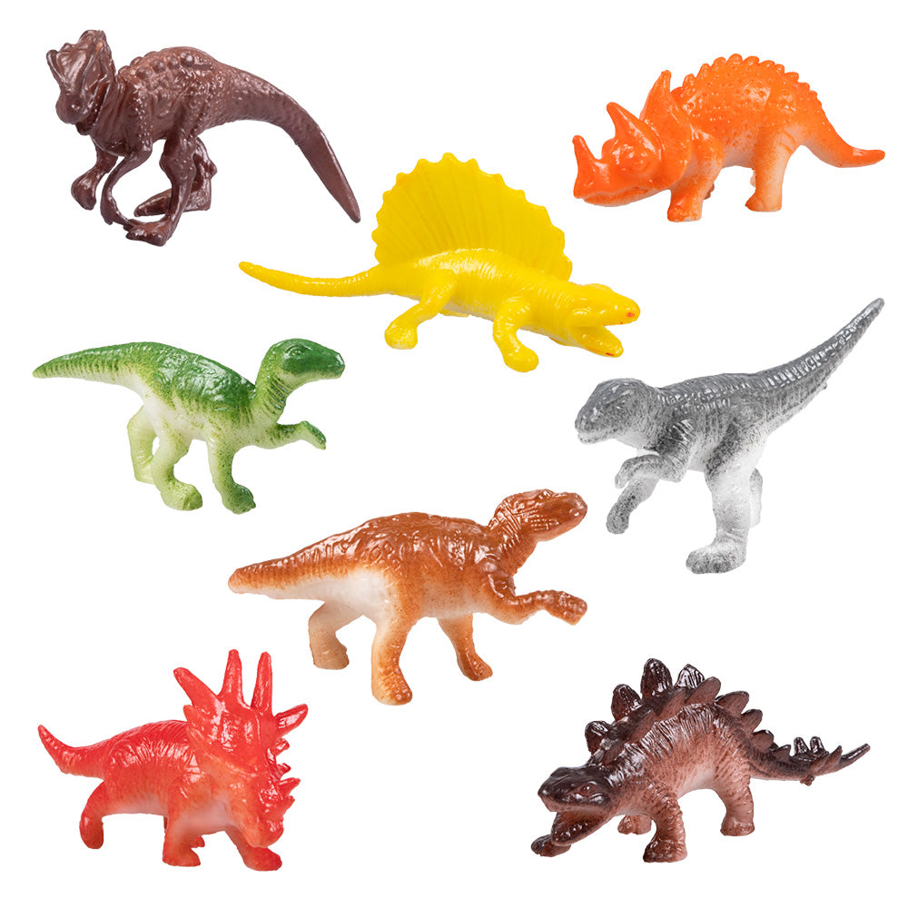 Set 9 Dinosaures Miniatures Colorés - Figurines Enfant