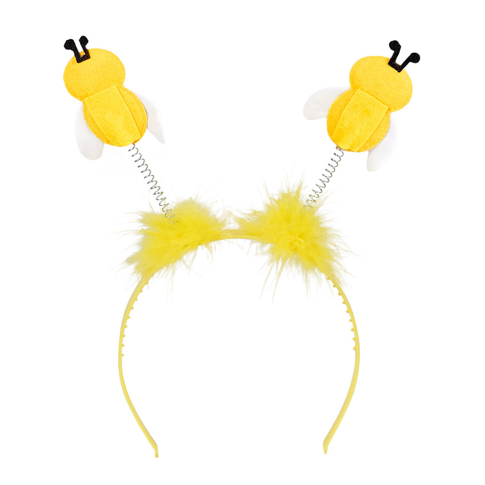 Serre-tête Abeilles Paillettes - Accessoire Déguisement Fête