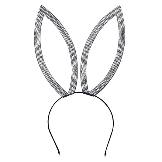 Serre-tête Lapin Glamour Paillettes - Accessoire de Fête