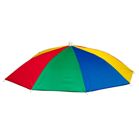Parapluie Chapeau Arc-en-Ciel Multicolore - Accessoire Fantaisie Amusant