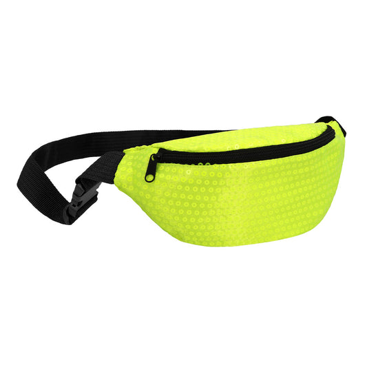 Sac de taille fluo UV Blacklight - Accessoire rave et festival
