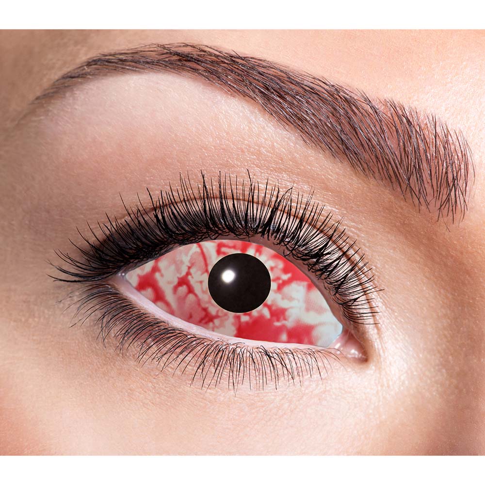Lentilles Sclera Red Vampire - Effet Vampire Sanglant