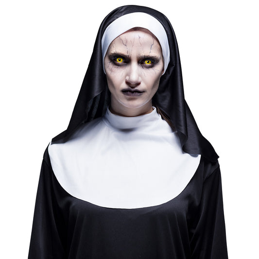 Lentilles Jaunes Horrifiantes Démon - Accessoire Halloween