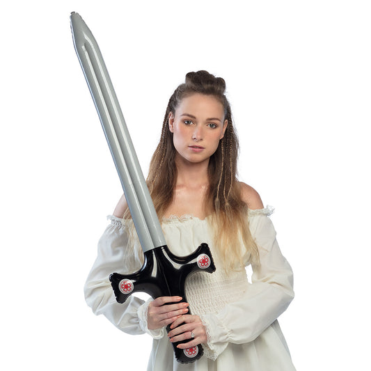 Épée Gonflable Chevalier Noir - Accessoire Déguisement