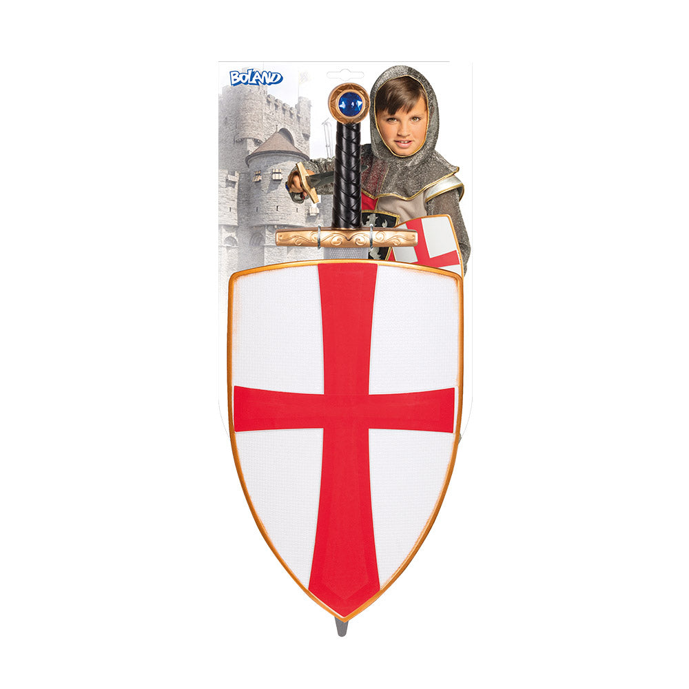 Déguisement Chevalier Enfant - Épée, Bouclier & Armure