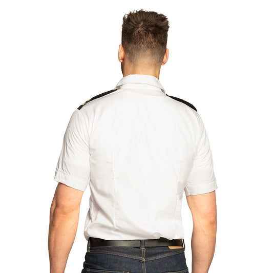 Chemise Militaire Blanche Homme - Déguisement Officier