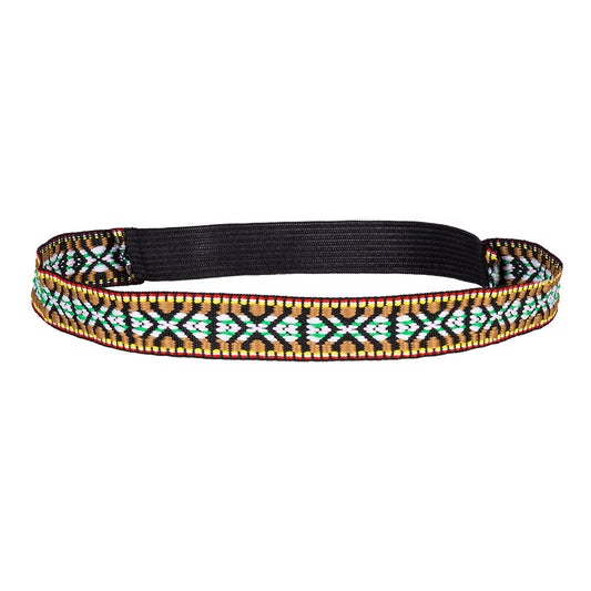 Kit Hippie Années 70 - Bandeau, Collier et Boucles d'Oreilles Paix
