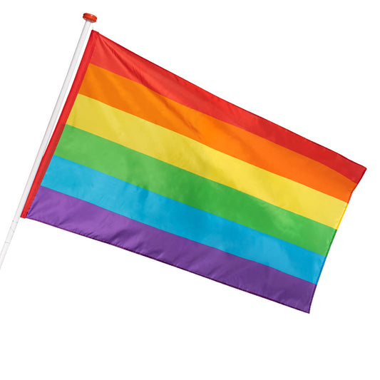 Drapeau Arc-en-Ciel Pride 90x150cm - Accessoire Fête & Défilé