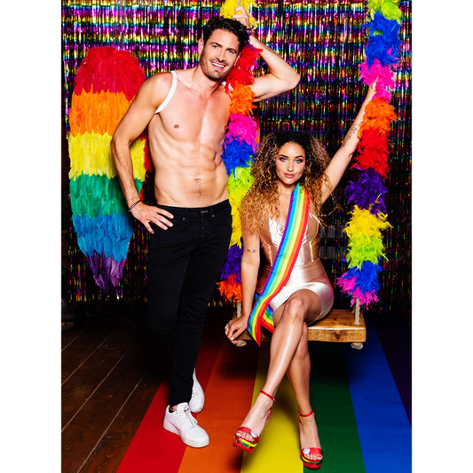 Ruban Arc-en-ciel LGBT - Accessoire de Déguisement Pride