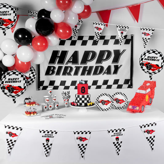 Assiettes Formule 1 - Décoration Anniversaire Racing