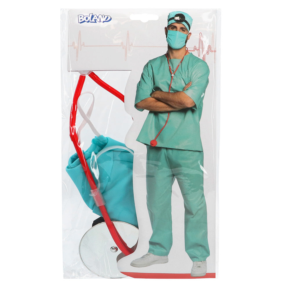 Kit Déguisement Médecin Chirurgien Complet - Accessoires Médicaux