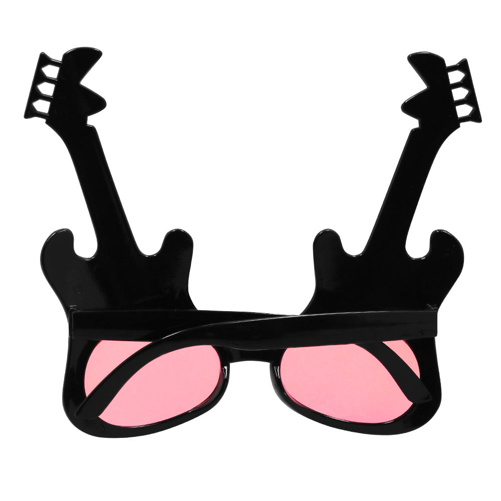 Lunettes Guitare Rock Étoiles USA - Accessoire Fête Musicale