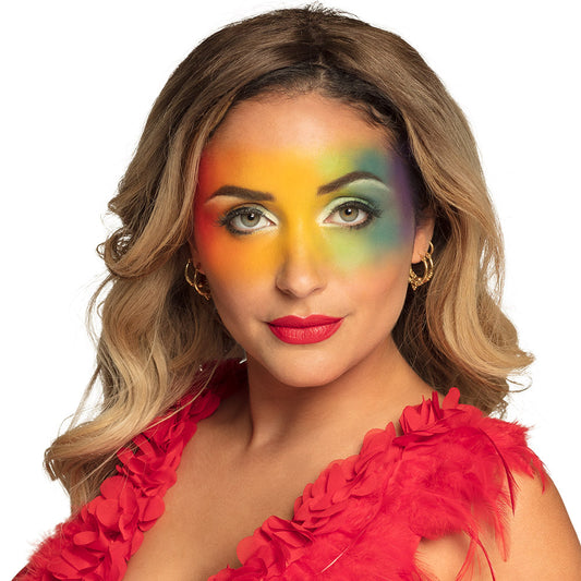 Maquillage Arc-en-ciel Visage - Palette 6 Couleurs