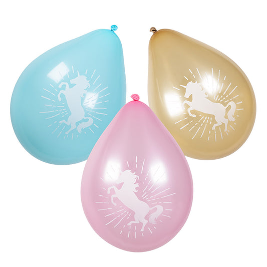 Ballons Licorne Arc-en-Ciel - Décoration Fête Magique