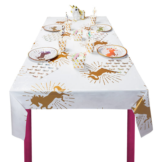 Chemin de Table Chiens Amusants - Décoration Fête Originale