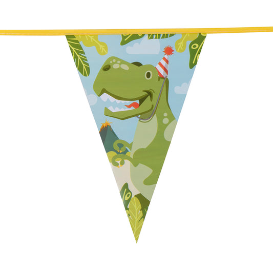 Guirlande Dinosaure Colorée - Décoration Fête Enfant 30cm