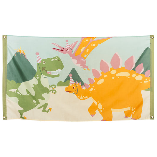 Bannière Dinosaures 150x90cm - Décoration Fête Enfant