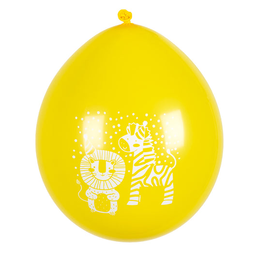 Ballons Animaux Safari - Lot de 3 Ballons Colorés Enfants